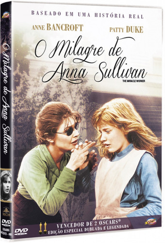 O Milagre De Anna Sullivan - Dvd - Anne Bancroft