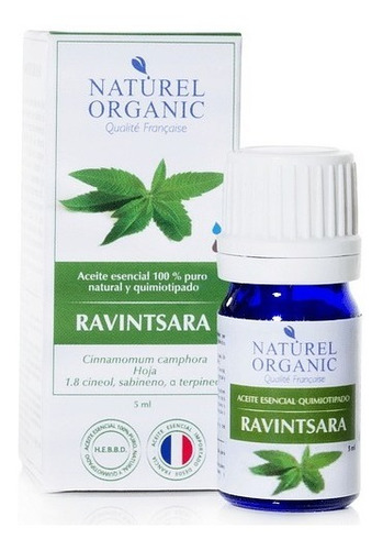 Aceite Esencial Ravintsara 5 Ml Quimiotipado Naturel Organic