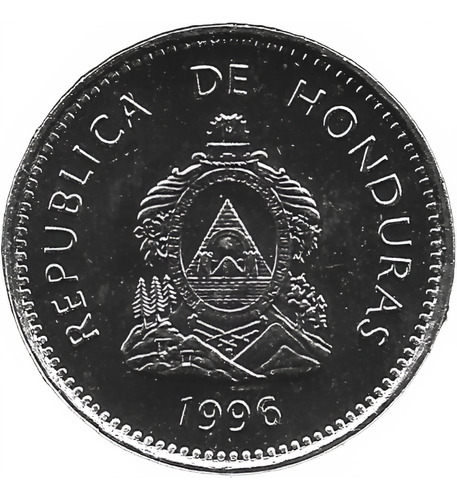 Honduras 20 Centavos De Lempira 1996 Bra#2 (Usado)