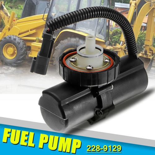 3 Bombas De Combustible 228-9129 2289129 For Retroexcavador