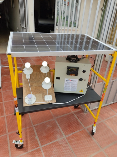Planta Solar Fv-300 Fuente Onda Pura Tv Regulador Panel Mppt