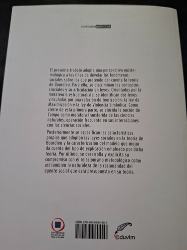 La Metáfora De Campo Social Eduardo Sota (Usado)