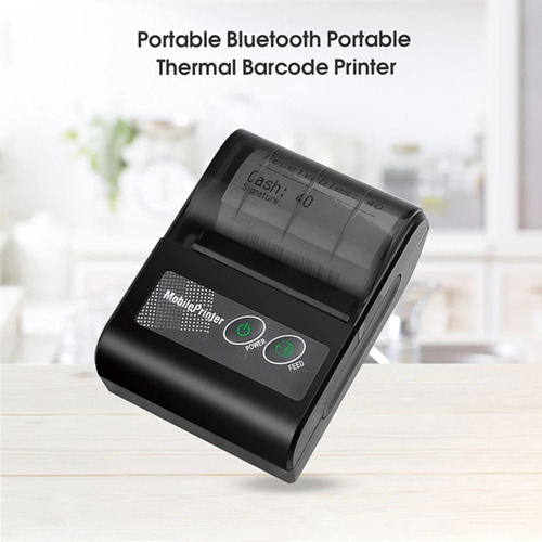 Impressora Portátil Bluetooth Térmica 58mm Cupom Pedido Mini