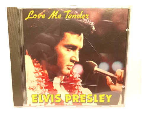 Cd Elvis Presley - Love Me Tender 1986 World Star Collection