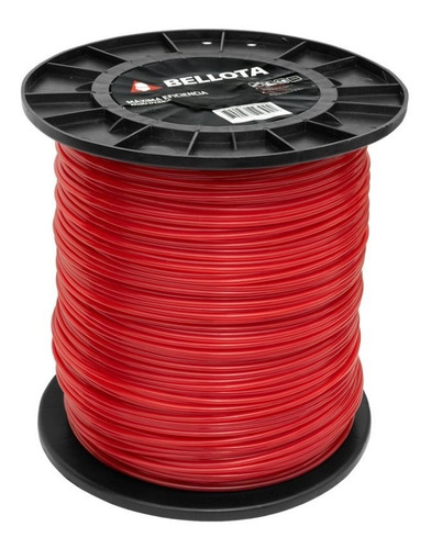 Nylon Guadañadora 3.3 Mm Redondo Rojo X 400 Metros - Bellota