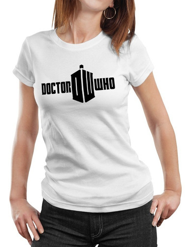 Polera Mujer Dr Who 100% Algodón Orgánico Se3