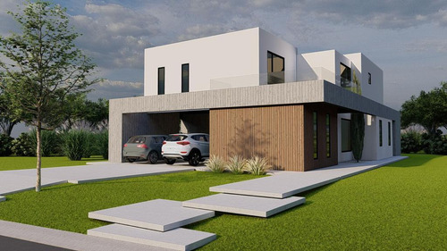 Casa En Nordelta En Obra 7 Ambientes, Suite, Playroom, Cochera, Pileta, Dependencia.