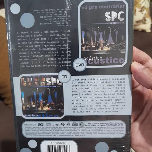 Dvd Só Pra Contrariar - Spc 25 Anos Ao Vivo Em Porto Alegre em Promoção na  Americanas