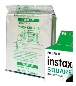Imagen 2 de 2 de Cartucho Square Instax Fujifilm Polaroid Para 10 Fotos