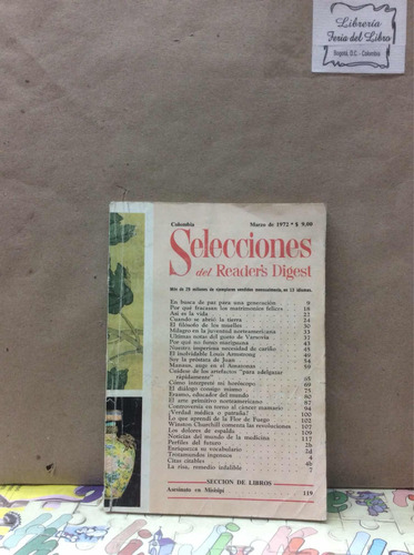 Selecciones Del Reader's Digest -  Marzo 1972 -.selecciones 