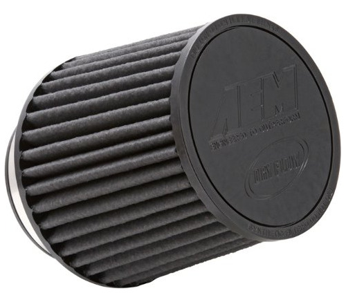 Aem 21-204bf Filtro Aire Universal Dryflow: Redondo Conico;