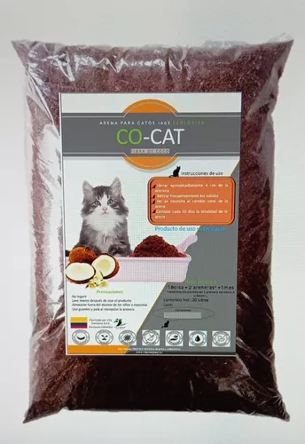 Sustrato Para Gatos Y Mascotas De Fibra De Coco Coco Pet