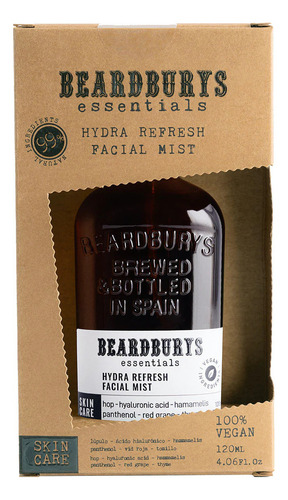 Beardburys Crema Facial Hidratante Con Extractos Natural Todo Tipo De Piel Día/noche