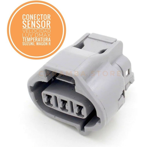 Conector Sensor Velocidad Luv Dmax, Temperatura Wagon R