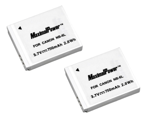 Maximalpower Batería Nb-6l Para Canon Sd1300 Is Sd770