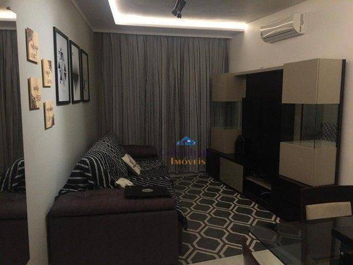 Imagem 12 de 30 de Apartamento Com 1 Dormitório À Venda, 52 M² Por R$ 900.000,00 - Pompéia - Santos/sp - Ap6710
