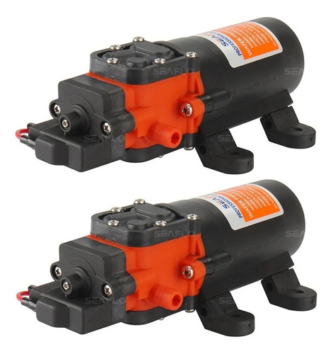 Kit 2 Bombas Pressurizadoras Automática Seaflo 1.0 Gpm 12v