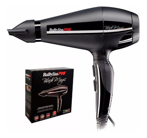 Secador Babyliss Pro Black Star Color Negro 110v