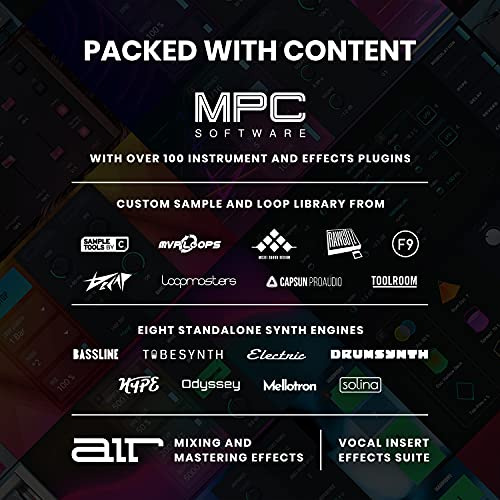 Controlador Midi Akai Professional Mpc Studio Beat Maker Con