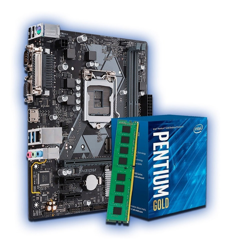 Combo Actualización Intel Pentium G5400 + H310 + 4gb