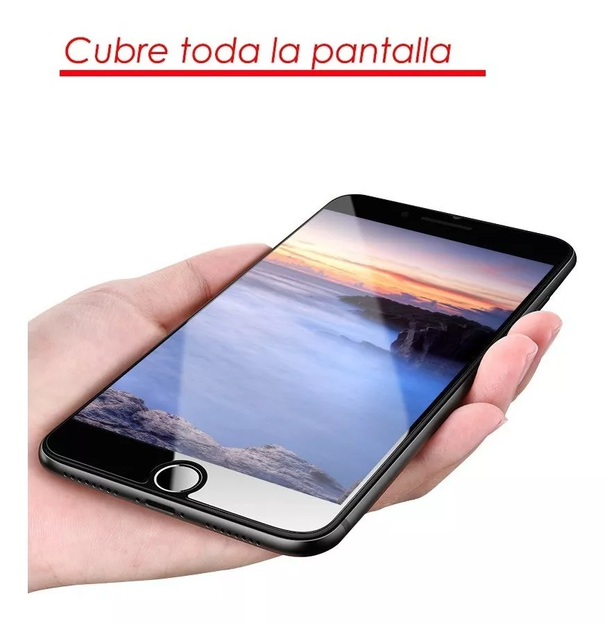 Vidrio Templado Protector Curvo 4d 5d Para iPhone 7/8 Plus