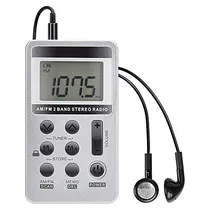 Comprar Radio Am Fm Portátil, Mejor Recepción Y Radio De Bols...