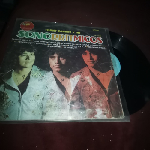 Tommy Ramirez Y Sus Sonorritmicos Lp Vinil Discos Yurik 1980