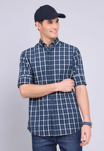 Camisa Cuadros Manga Larga Guy Laroche Glbvf06nb
