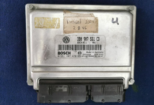 Computadora Passat Audi 2002-2003-2005 2.8 3b0907551cd Libre (Usado)