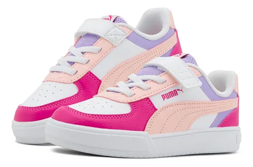 Tenis puma top rosa bebe