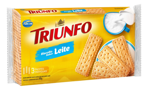 Biscoito Triunfo de leite 345 g