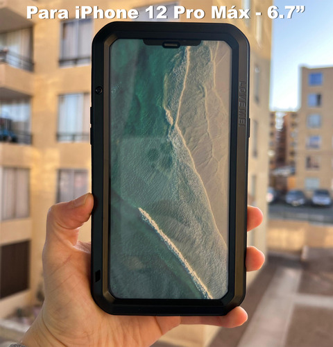 Carcasa Metálica Blindada 360° Para iPhone Lovemei Armadura