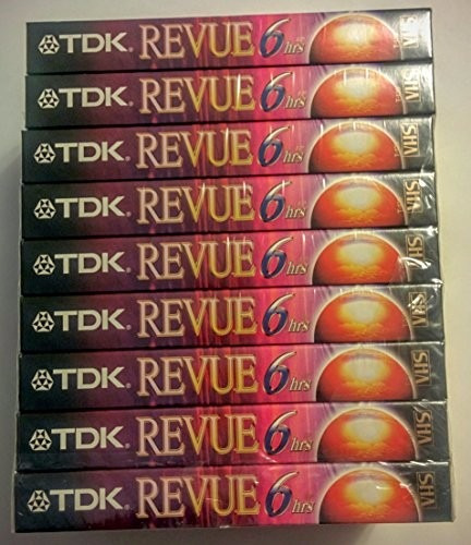 Cinta Cassette Vhs Tdk Revue Nueva Sellada!