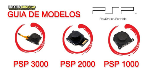 Imagen 2 de 2 de Analogo Stick Para Psp Slim Serie 2000