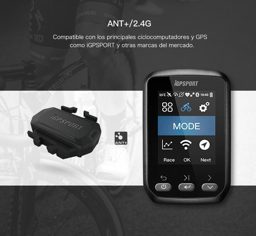 Imagen 7 de 10 de Sensor Inalámbrico De Velocidad Igpsport Spd61 Bicicleta