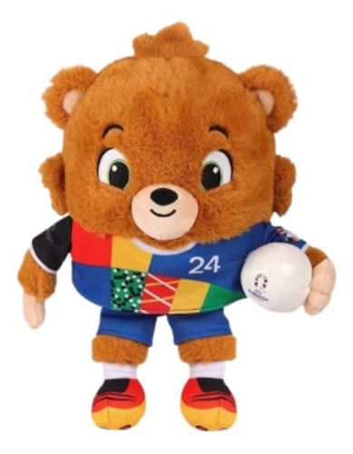 Wj Novo Oso De Peluche Con Mascota De La Eurocopa 2024