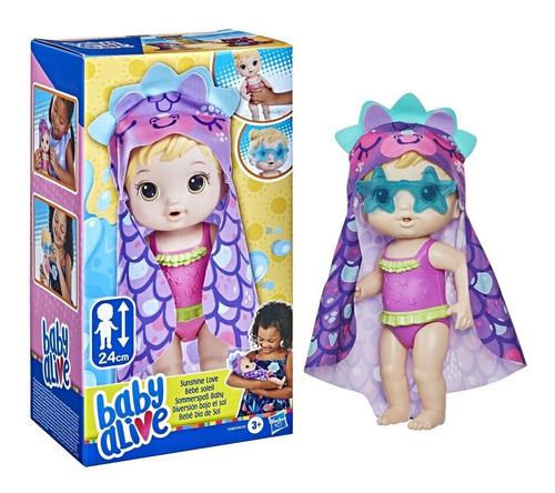 Baby Alive - Muñeca Diversión Bajo El Sol - Sunshine - Rubia
