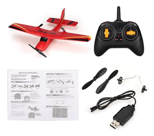 Goolrc Z50 Avion Rc, 2.4 G, 2 Canales, Control Remoto, Ep...