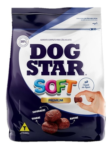 Raçã Cachorro Velhinho Dog Star Soft 700g
