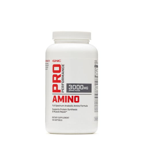 Complejo De Aminoácidos Amino 3000 Gnc - 120 Capsulas
