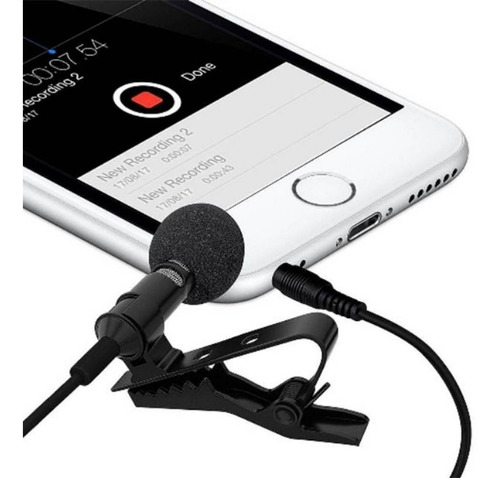 Microfono Para Solapa Ideal Presentaciones Conferencias Clip