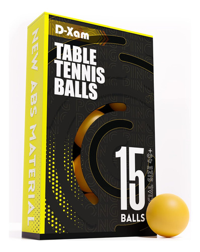 Paquete De 15 Pelotas De Ping Pong, Más De 40 Unidades De Te