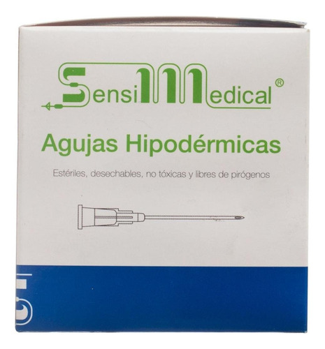 Aguja Hipodermica 20g X 32mm 100 - Sensimedical Capacidad En Volumen 0 Ml