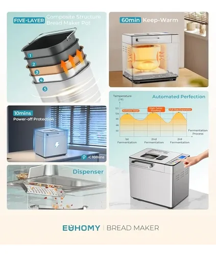 Maquina Robot Pan Yogur Modelo 2025 25 Programas