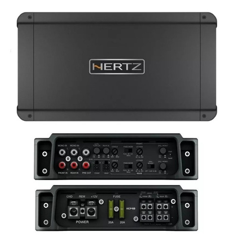 Amplificador Modulo Hertz Hcp4 Hcp 4 4 Canais 380 Wrms 