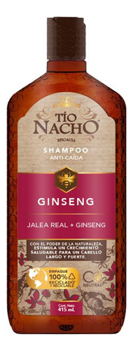  Tío Nacho Shampoo Ginseng 415 Ml