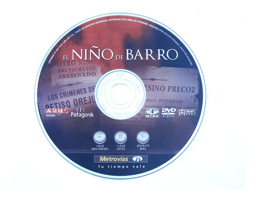 El Niño De Barro Solo Disco - Dvd Original - Los Germanes