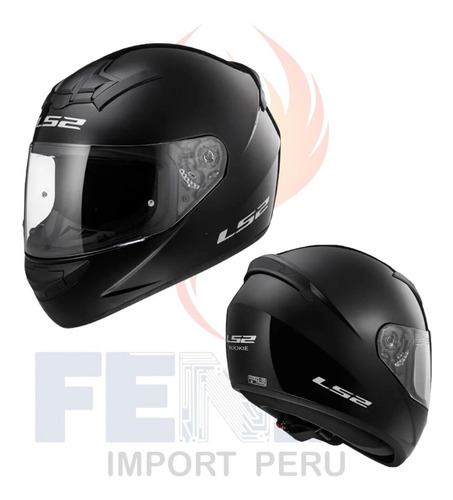 Casco De Moto Para Adulto Unisex Ls2 Single Mono Ff352