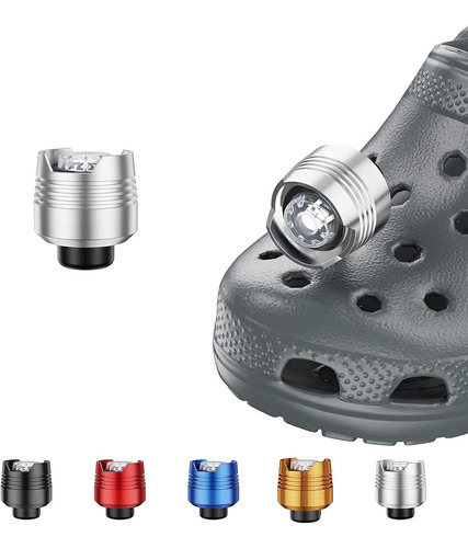 Clip En Clog Faros Luces Linternas Para Zapatos Crocs 2 Pzs