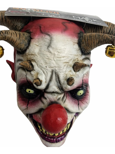 Imagen 4 de 4 de Mascara Hallowen Payaso Demonio Arlequin Latex Envio Gratis